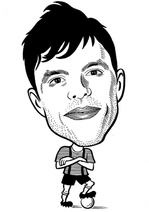 002_Karikatur_Fussballer